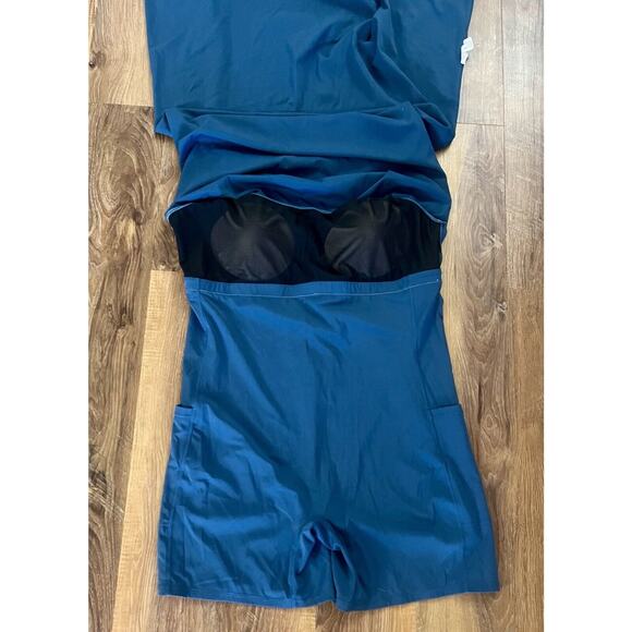 Women’s Size 2X Athletic Outdoor‎ Gorpcore Dress W/Shorts Liner, Dark Teal EUC - Picture 5 of 6